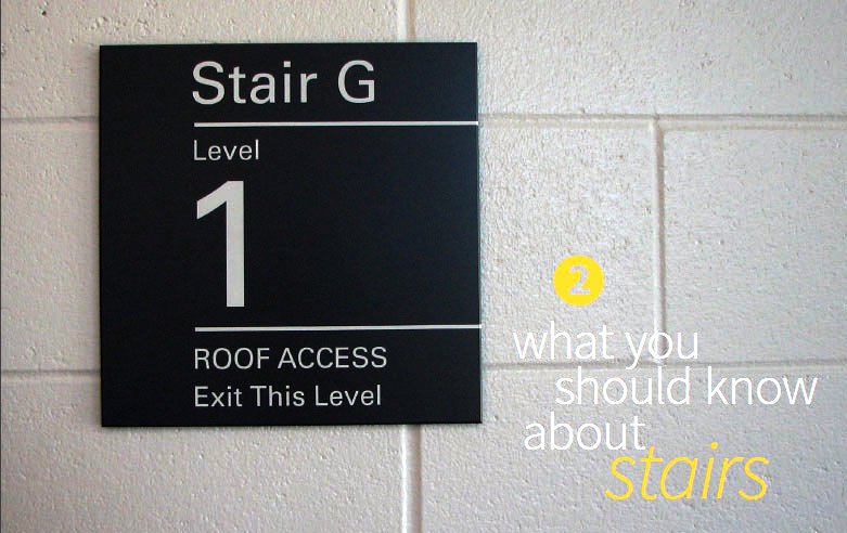 blog stair signs